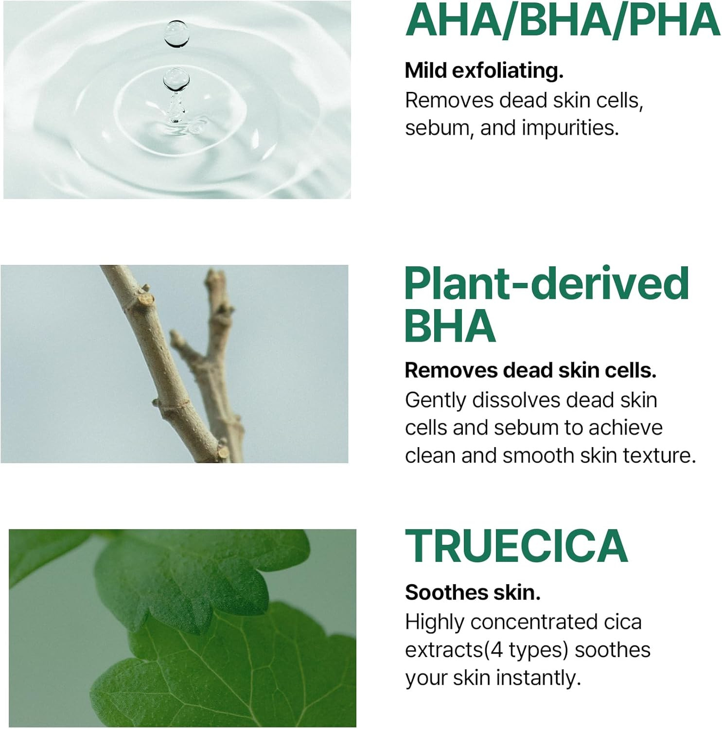 SOME BY MI AHA BHA PHA 30 Days Miracle Truecica Clear Pad – 70 Pads – Korean Exf