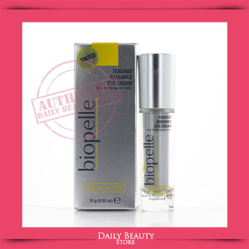 Biopelle Tensage Radiance Eye Cream Tinted SCA 10 0.52oz 15g NEW FAST SHIP