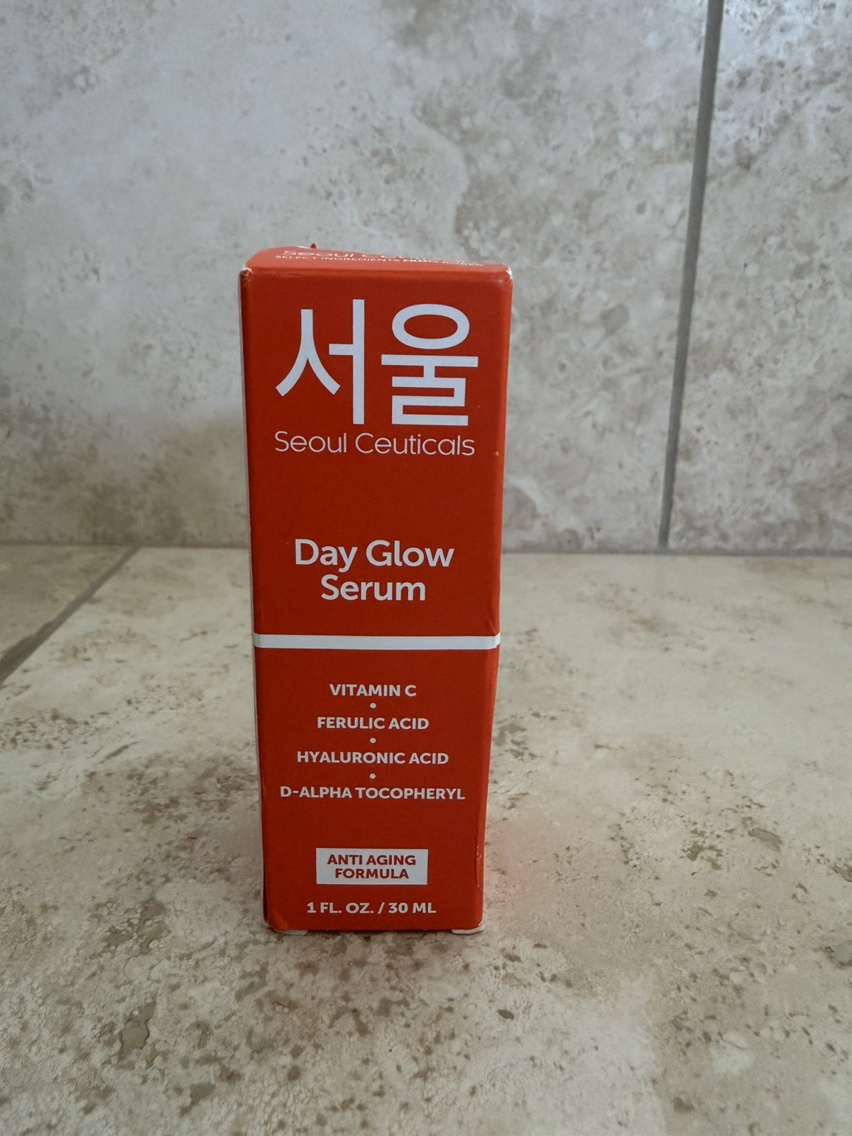 Seoul Ceuticals Day Glow Vitamin C Ferulic Acid Serum 1 FL oz SEALED EXP 01/28