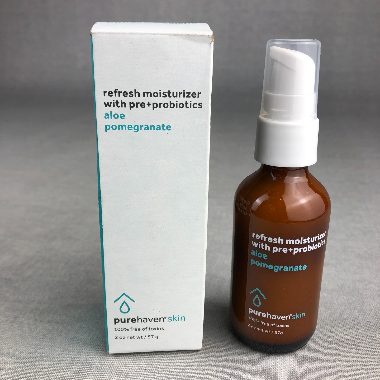Pure Haven Non-Toxic Skin Care Kit Moisturizer Toner Hyaluronic Night Deodorant