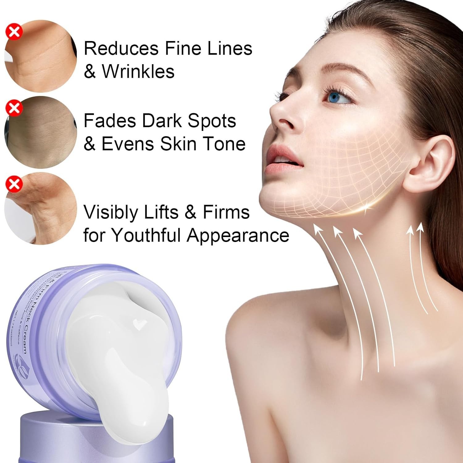 Neck Creams for Tightening and Firming-Instant Face Lift Cream