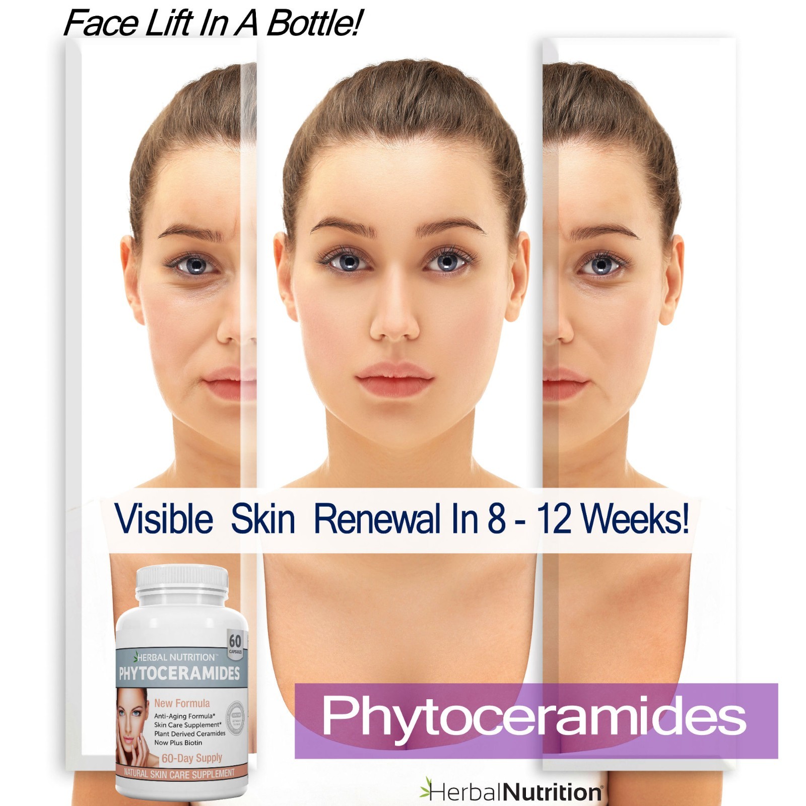Phytoceramides Capsules Anti-Aging Product for Women & Men A Wrinkle Remover!