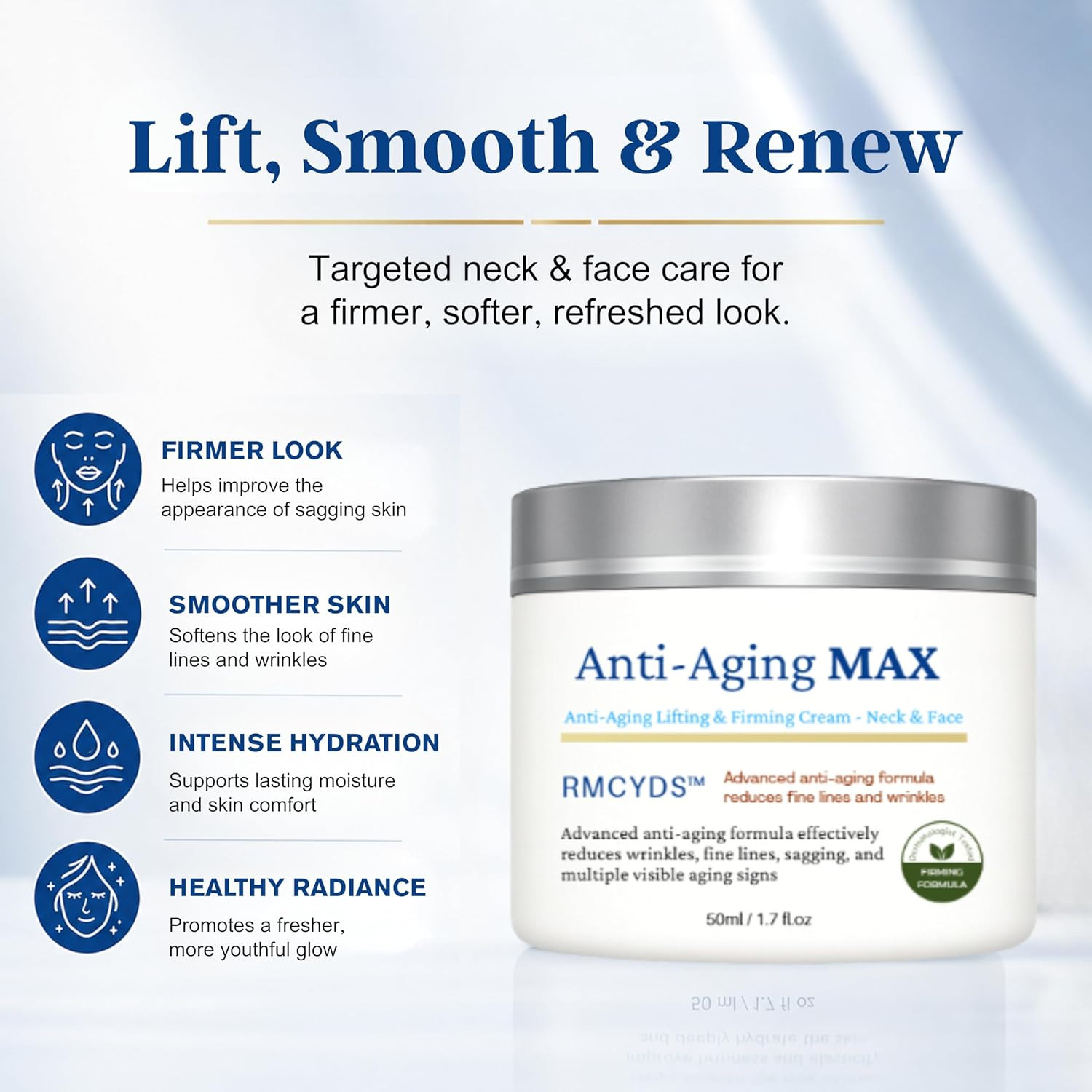 Age-Defying Lifting & Firming Cream for Women – Hydrating & Tightening for All S