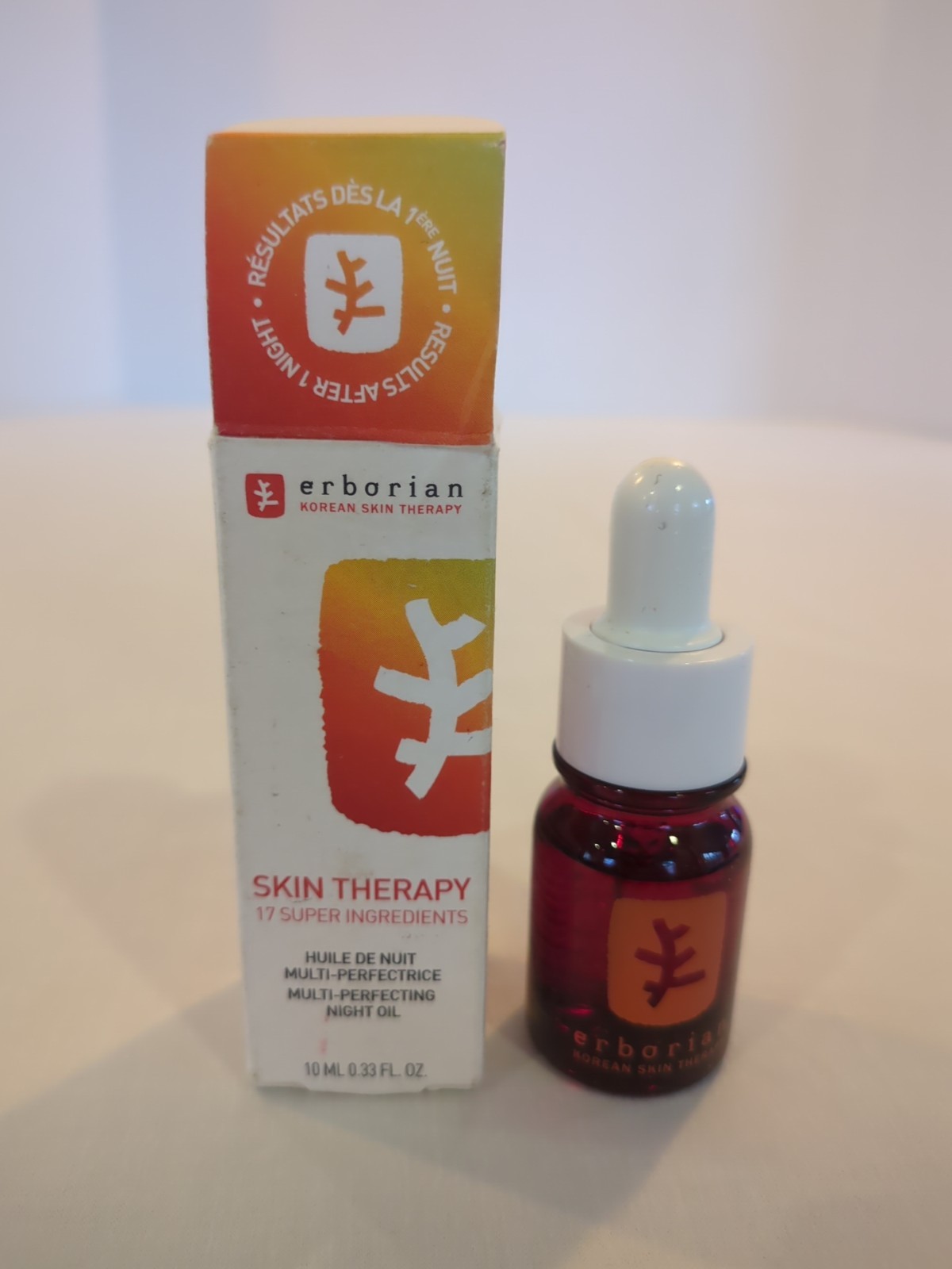 Erborian Korean Skin Therapy Multi-Perfecting Night Oil Serum 0.33oz 10mL