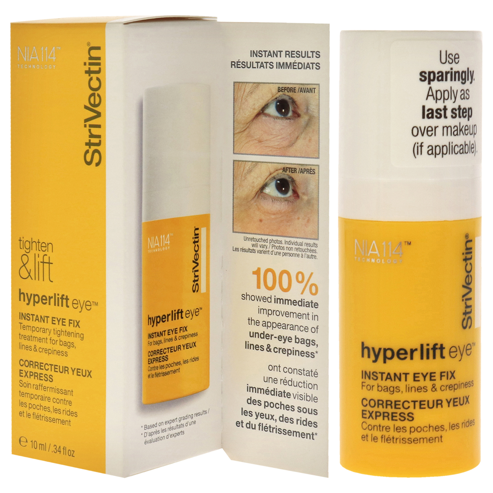 Hyperlift Eye Instant Eye Fix by Strivectin for Unisex – 0.33 oz Treatment