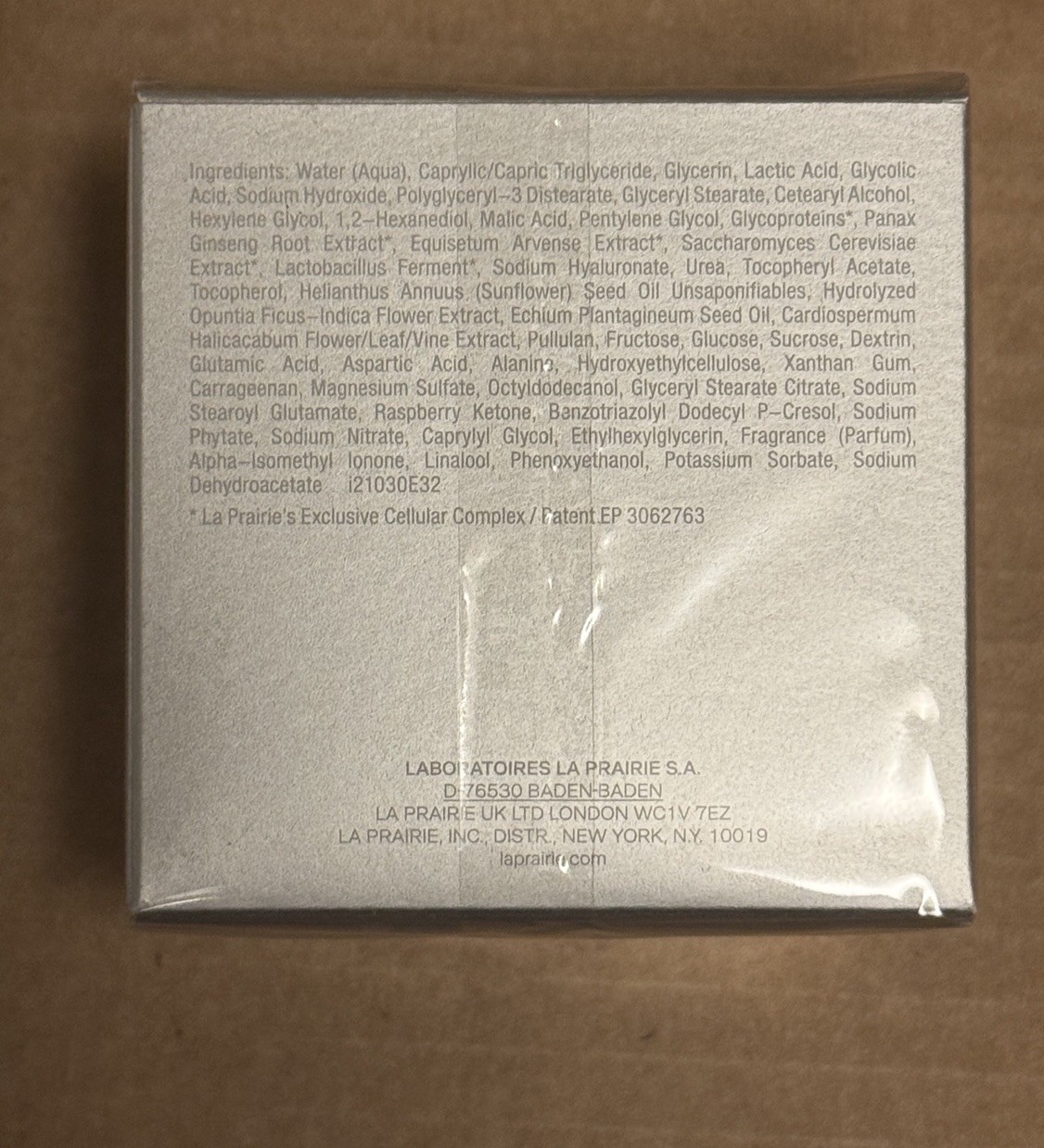 La Prairie Cellular 3-Minute Peel 1.4oz / 40ml NEW & SEALED IN BOX! Authentic!