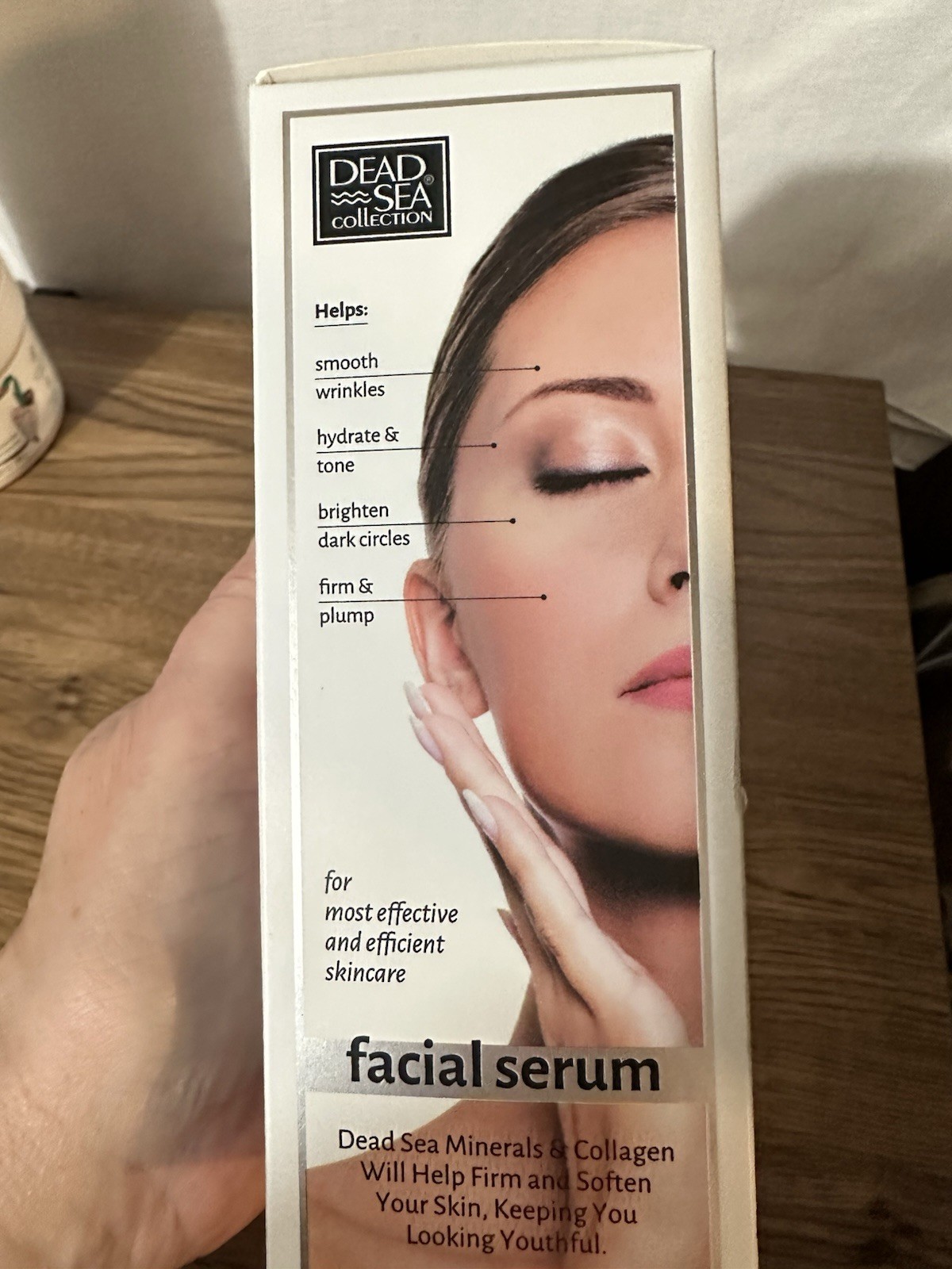 Dead Sea Collection Anti-Wrinkle Collagen Face w/ Dead Sea Minerals 1.69 oz