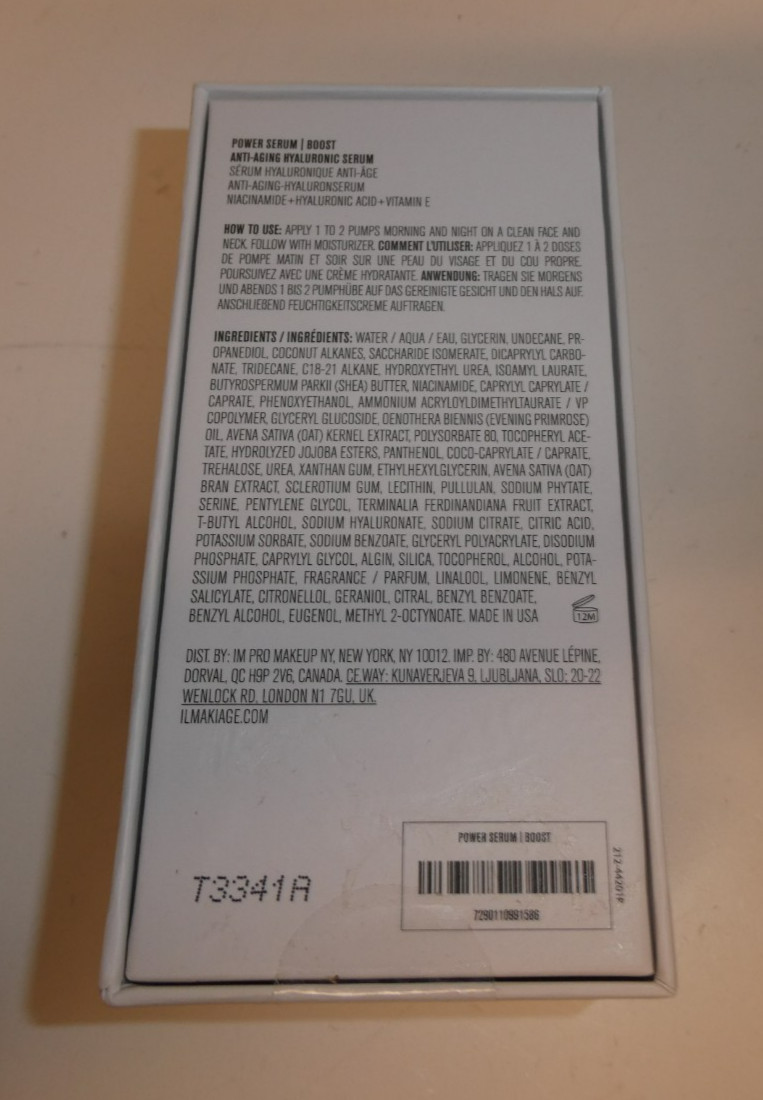 IL MAKIAGE POWER BOOST SERUM Anti-Aging 30 ml – 1 fl oz – AUTHENTIC – NEW IN BOX