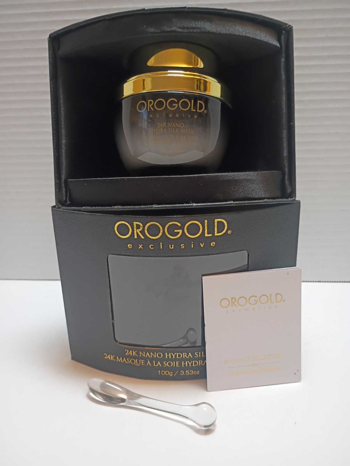 Orogold Exclusive 24K Nano Hydra Silk Mask Limited Edition super rare 3.53 oz