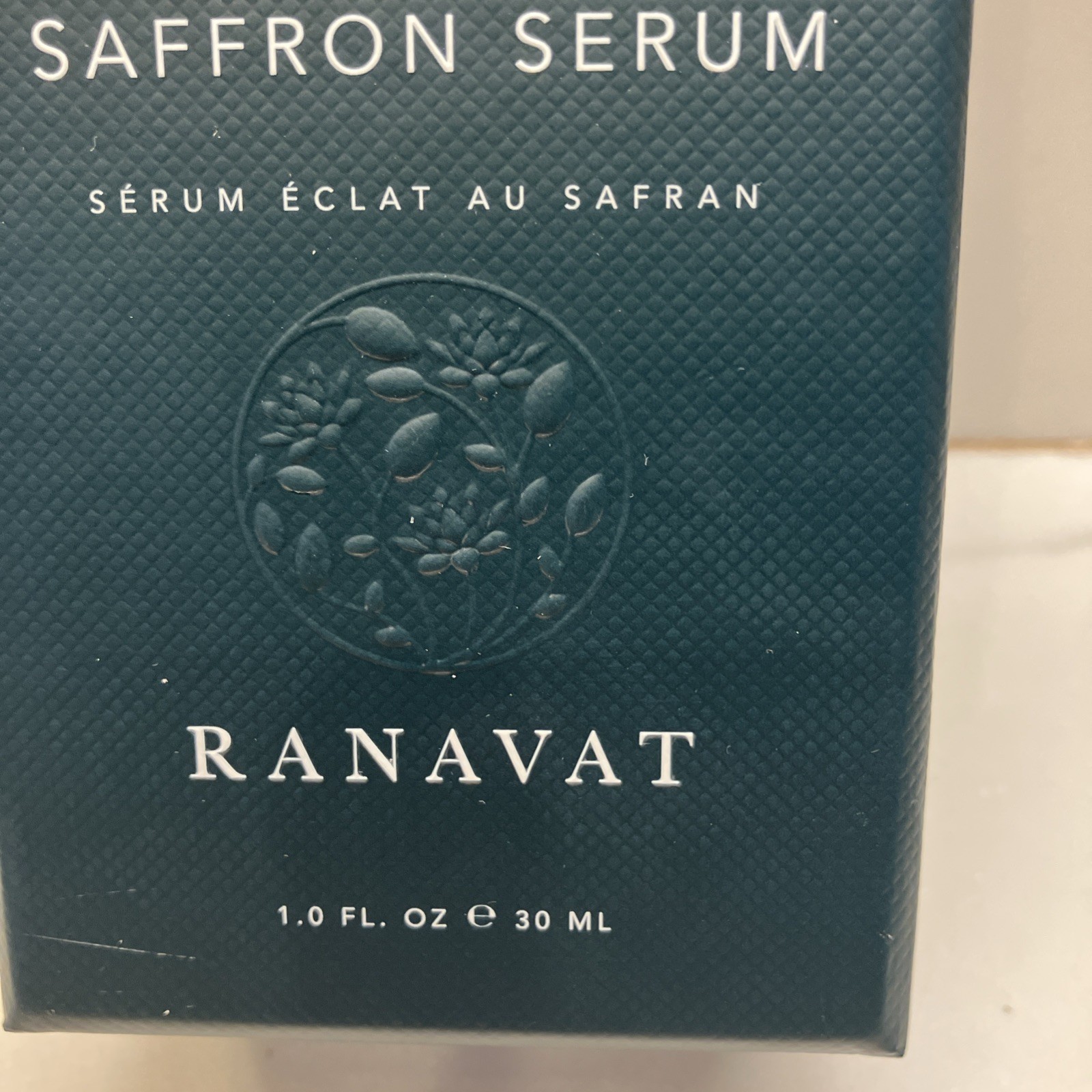 RANAVAT Brightening Saffron Serum Radiant Rant 1 oz 30 mL NEW