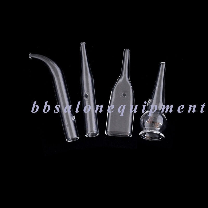Replace Resuable Ventouse Glass Tubes Attachment For Vacuum Spray Facial Machine
