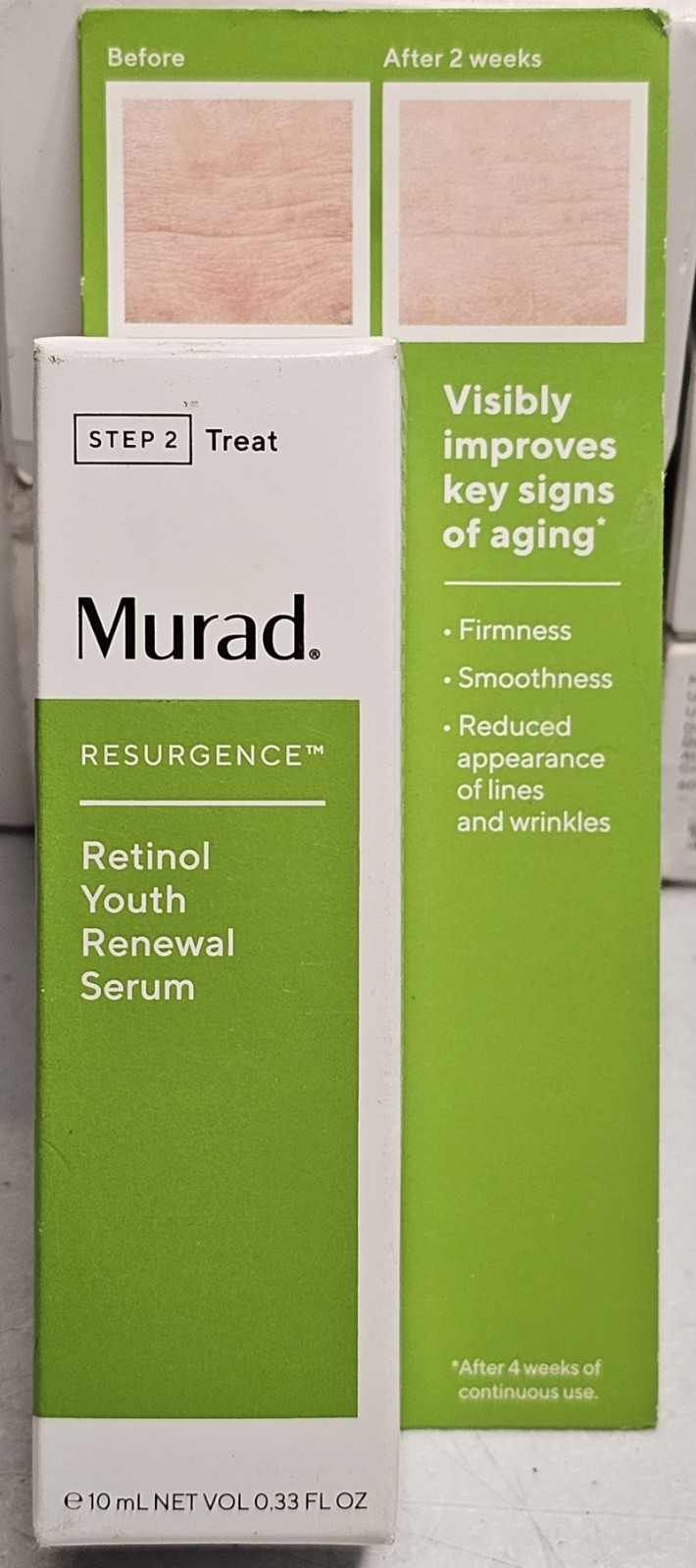 Murad Resurgence Retinol Youth Renewal Serum 10 mL 0.33 fl oz NEW IN BOX