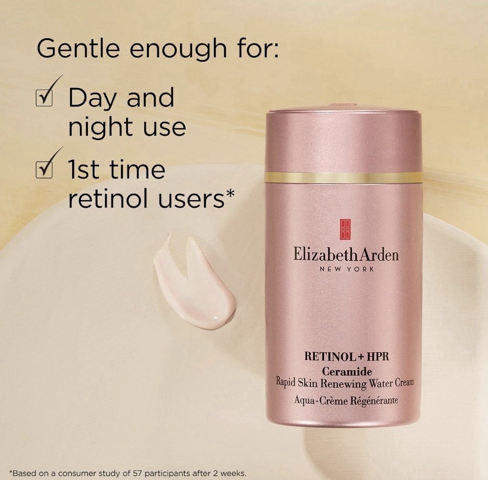 Elizabeth Arden Retinol + HPR Ceramide Rapid Skin Renewing Water Cream 1.7 fl oz