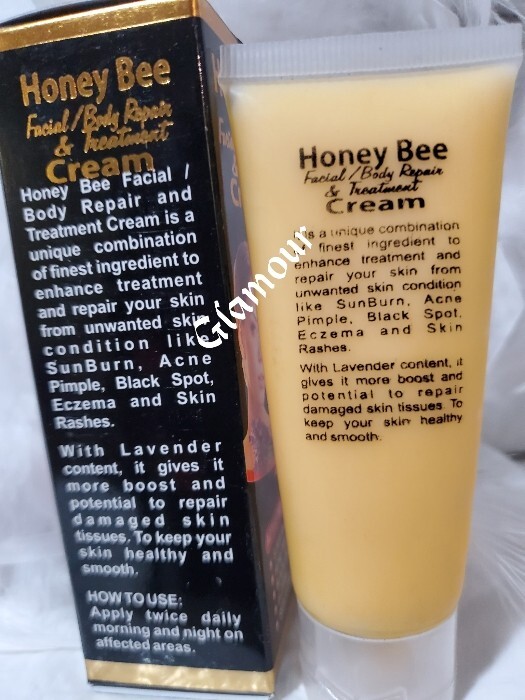 Honey-Bee face & body carrot cream.  50m lx 💯 satisfaction
