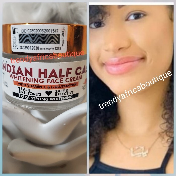 INDIAN HC Whitening Face Cream. Vitamin C, Indian Powder Spf.30. X 1 Jar👌