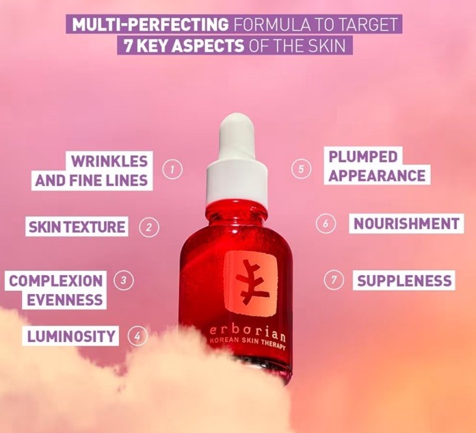 ERBORIAN Skin Therapy Multi-perfecting Night Oil Serum 0.33 fl oz All-In-One