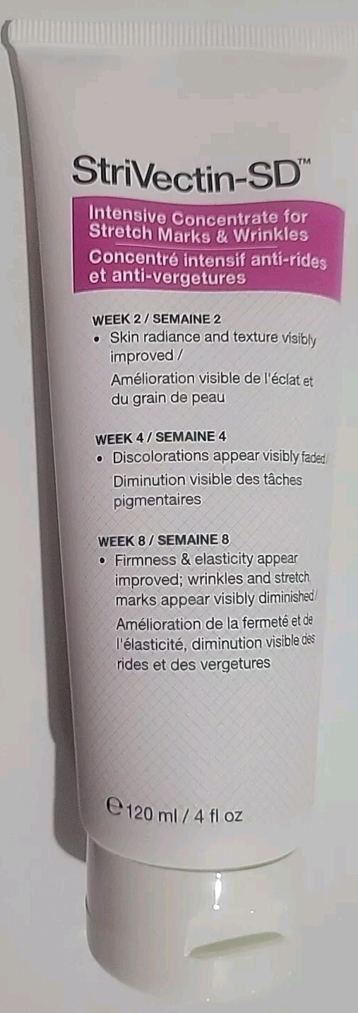 NIB StriVectin-SD Intensive Concentrate for Stretch Marks & Wrinkles 4oz/120ml.