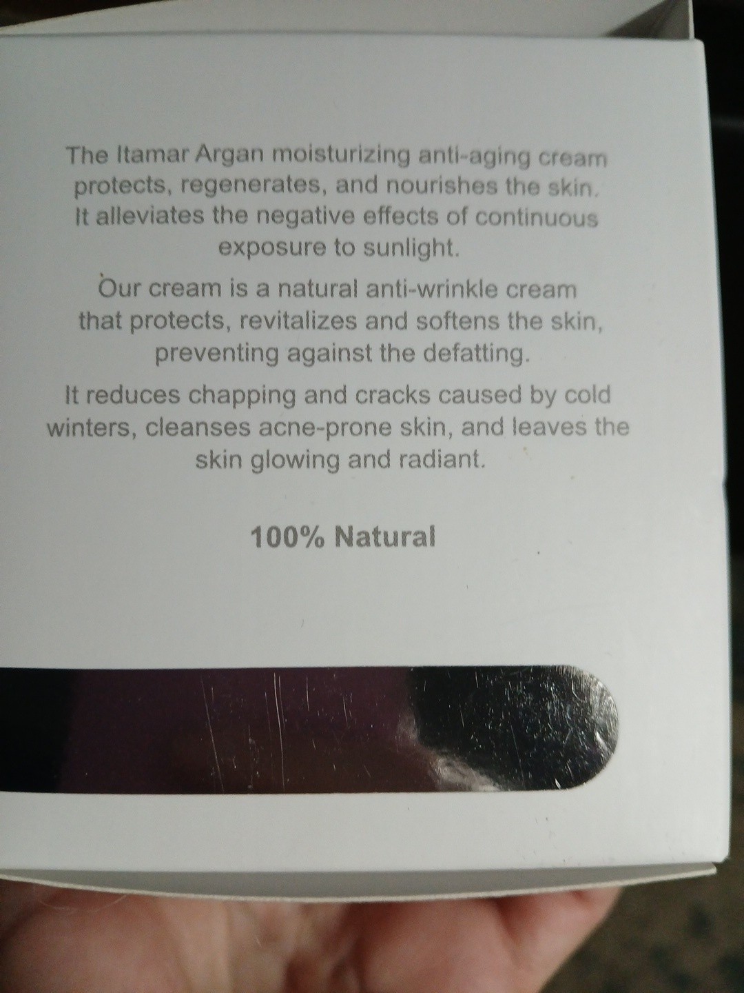 Les Parfums Itamar. Argan Oil. Made In Isreal.