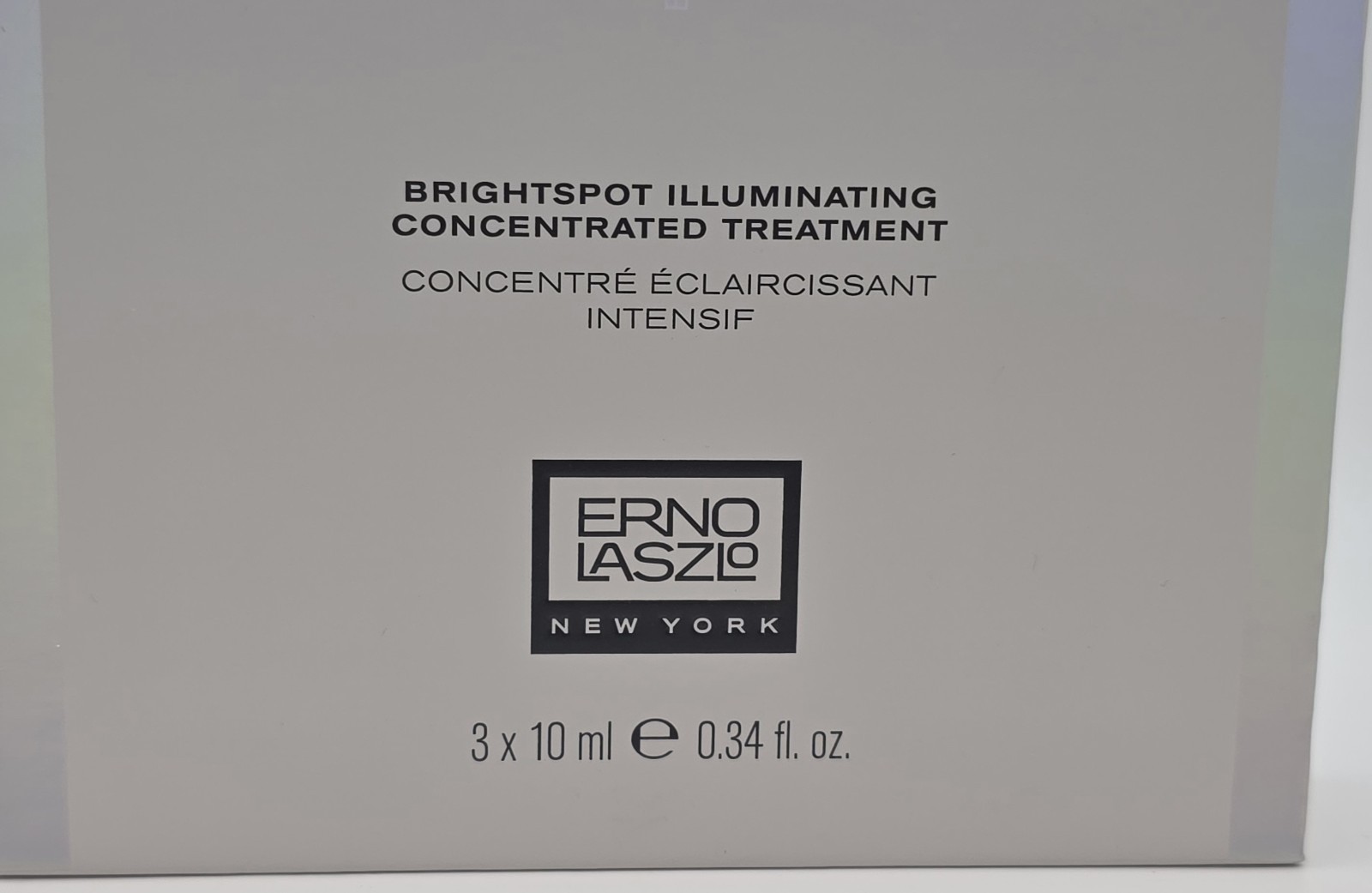 Erno Laszlo Brightspot Illuminating Concentrated Treatment 3 X 10 mL $120 msrp