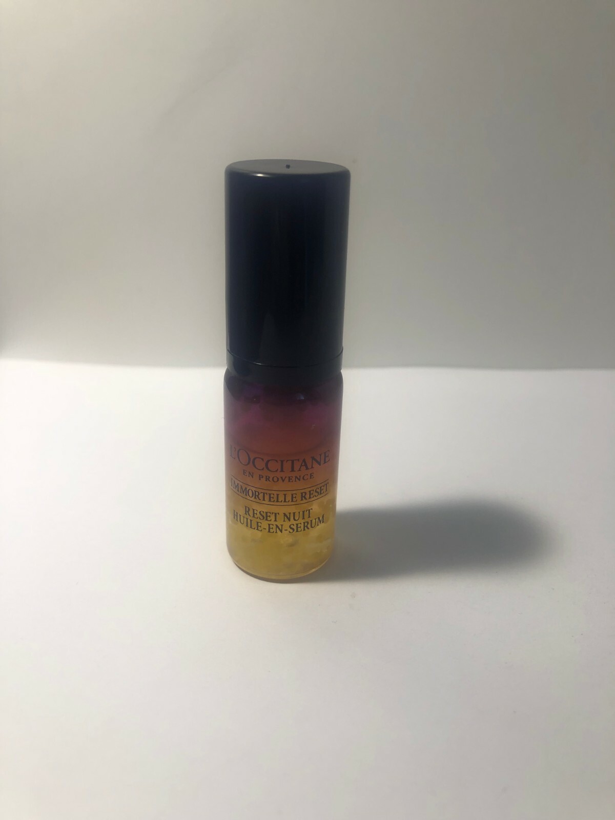 L’OCCITANE IMMORTELLE RESET NUIT HUILE-EN-SERUM 0.16OZ Travel Size New