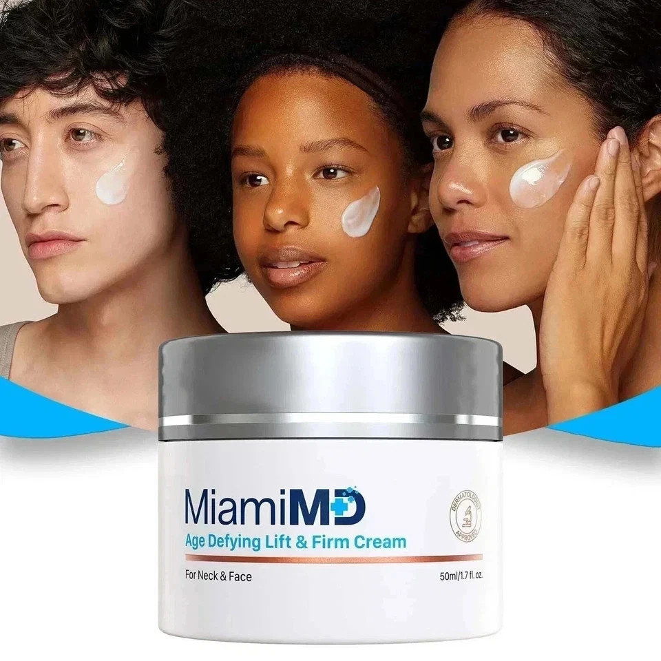 MiamiMD (Miami MD) Age Defying Lift & Firm Cream For Neck And Face – 50ml/1.7OZ
