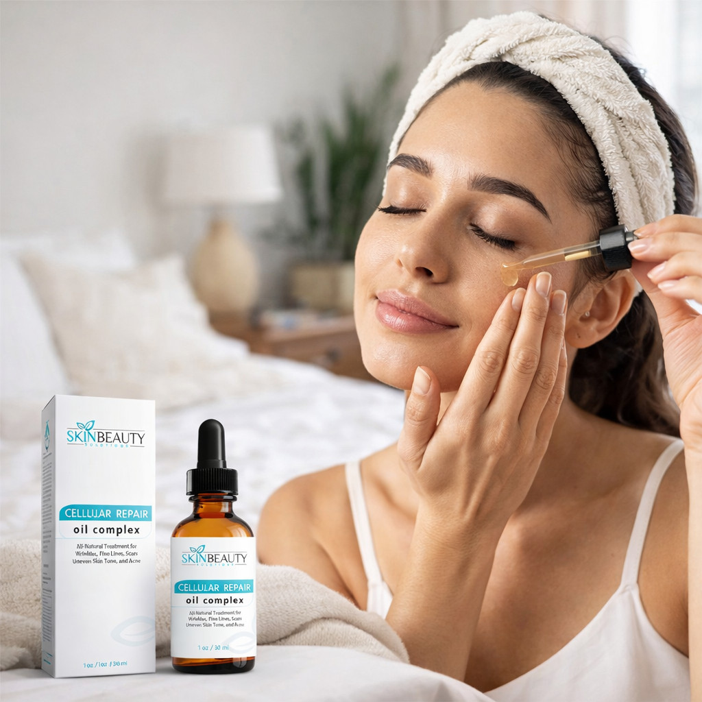 Ultimate Organic Repair Oil Complex with C, E Vitamin & Hyaluronic Acid