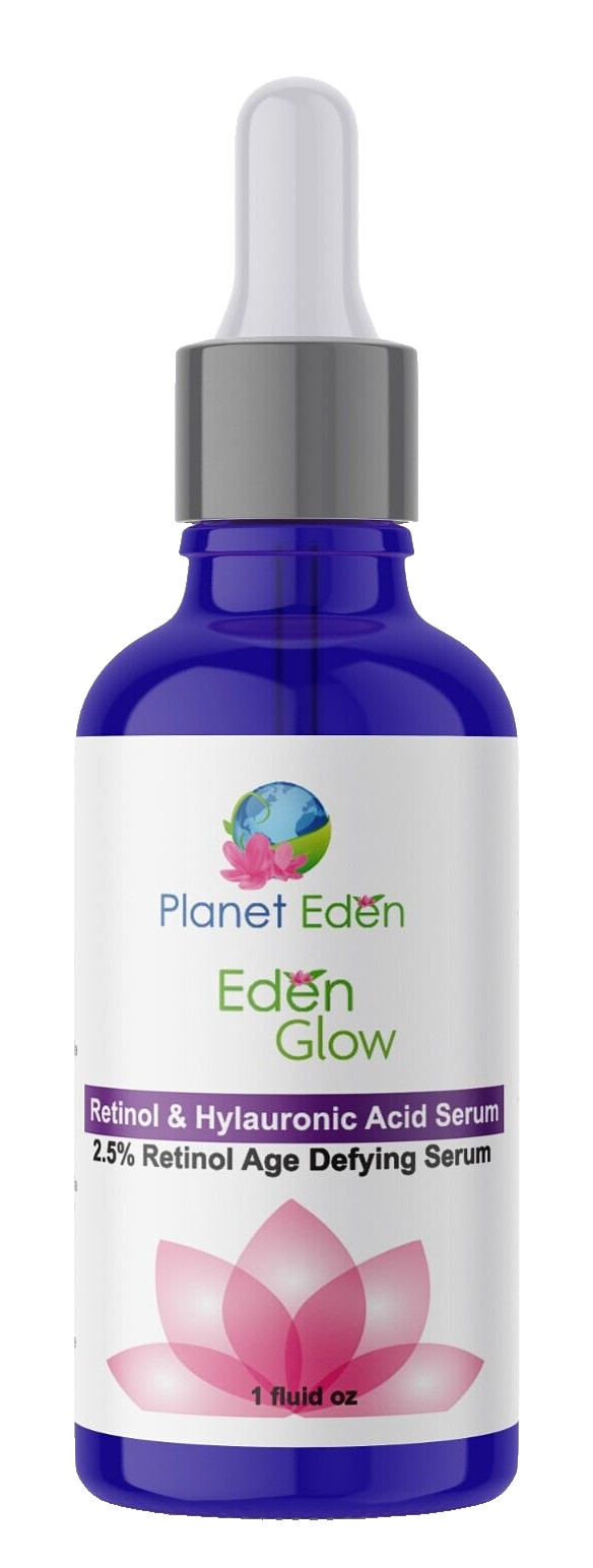 Planet Eden *STRONG* Vitamin A Retinol and Hyaluronic Acid Serum & Green Tea