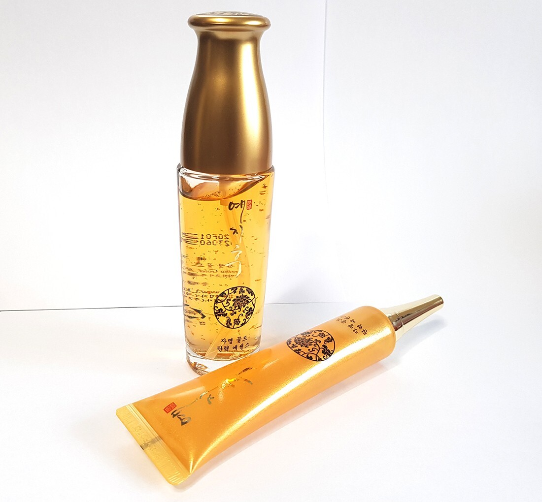 YEZIHU/ Gold Firming Essence 50ml + Gift 40ml/99.9% purity/ Korea Made/K-Beauty