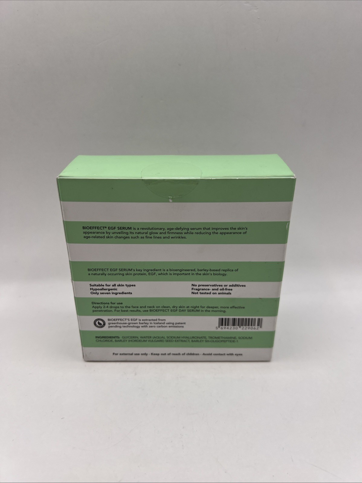 Bioeffect EGF Serum Age Defying Serum 15 ml .5 fl oz Full Size New Sealed