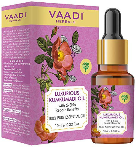 VAADI HERBALS Luxurious Kumkumadi Oil 10 ml