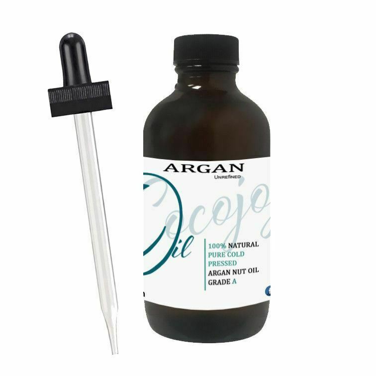 Argan Oil – Natural – 100 Pure – Moroccan Argan – Unrefined Cold Pressed – 4 OZ