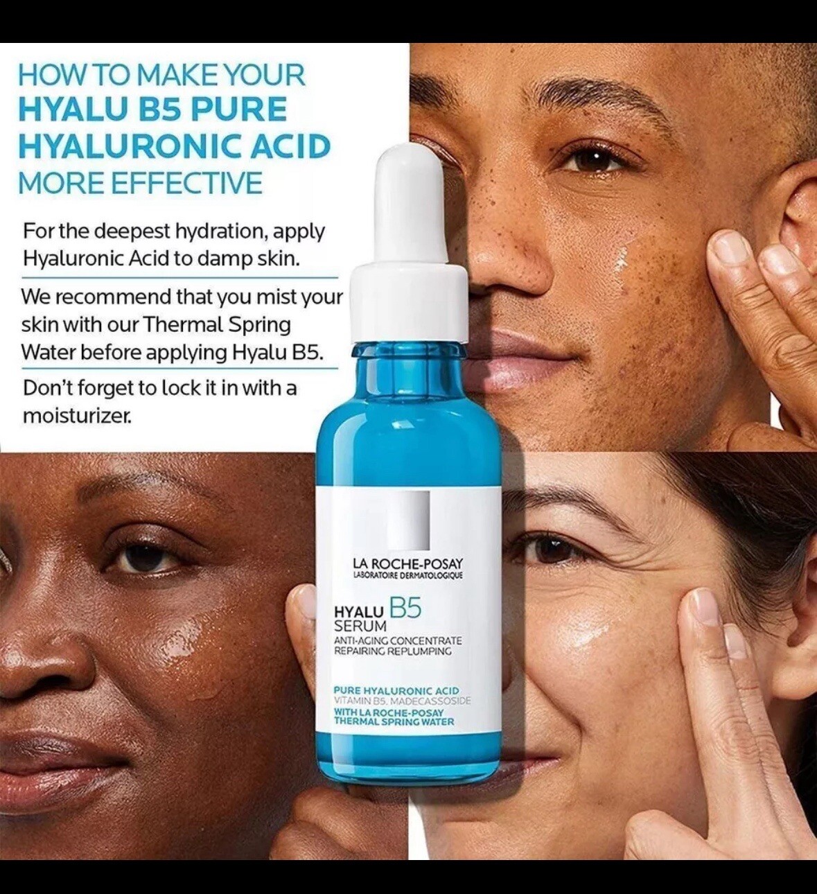 *Authentic La Roche-Posay HYALU B5 Anti-Wrinkle Serum 30ml Sealed*(Exp. 09/2026)