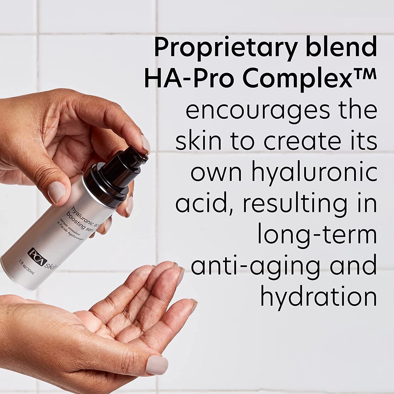 PCA SKIN Hyaluronic Acid Boosting Serum AND Lip Booster SET