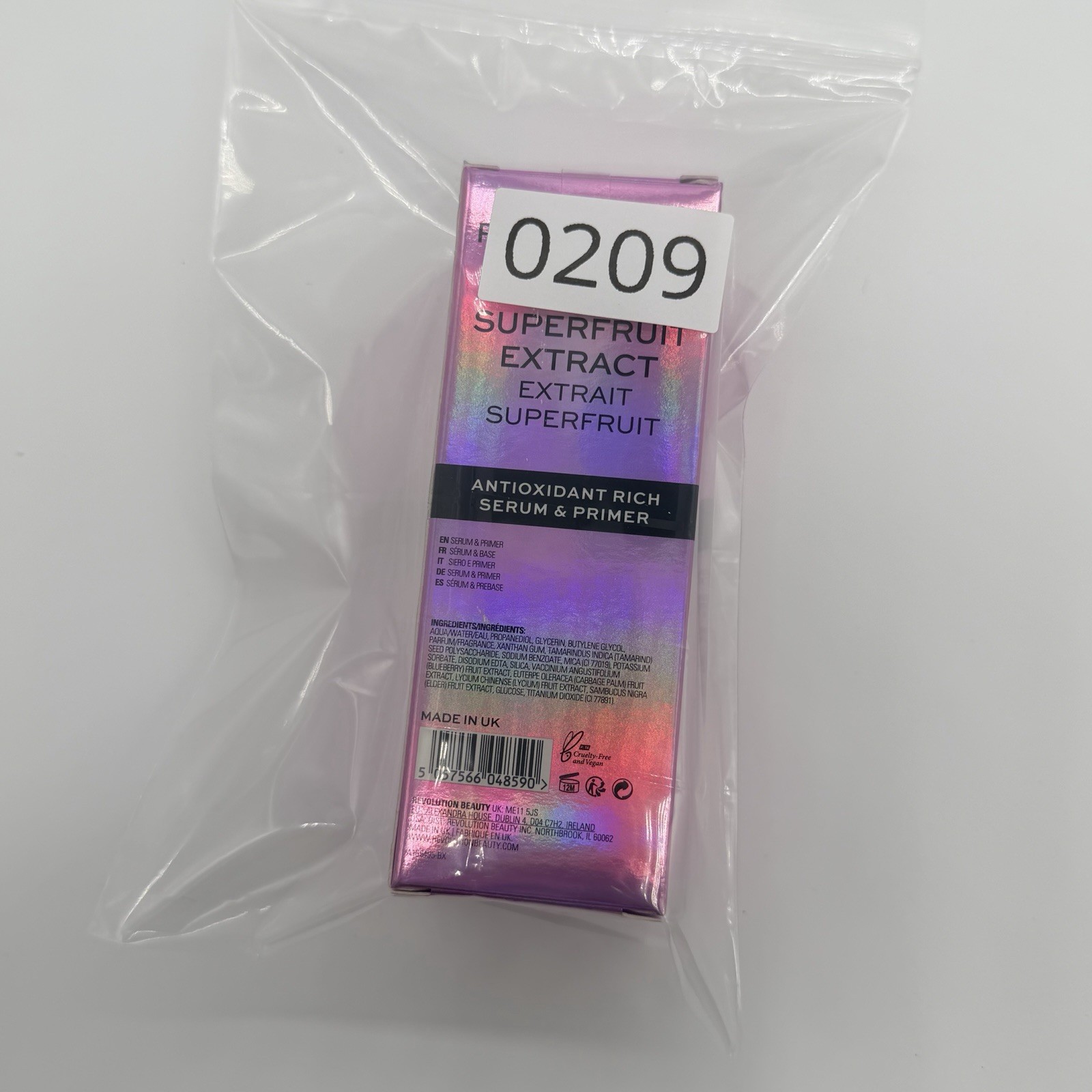REVOLUTION Skincare SUPERFRUIT EXTRACT • SERUM & PRIMER 1.05 fl oz