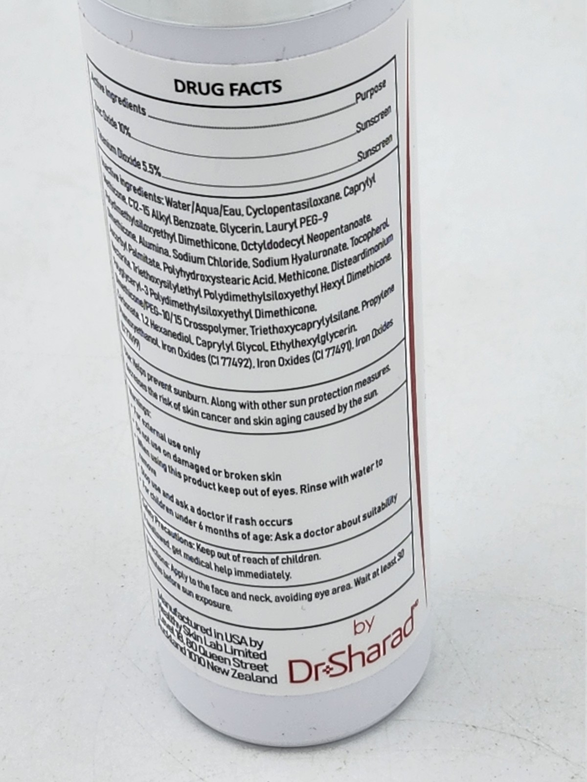 MD Healthy Skin Lab Protect Tinted Moisturizer Hyaluronic Acid SPF 50 Sunscreen