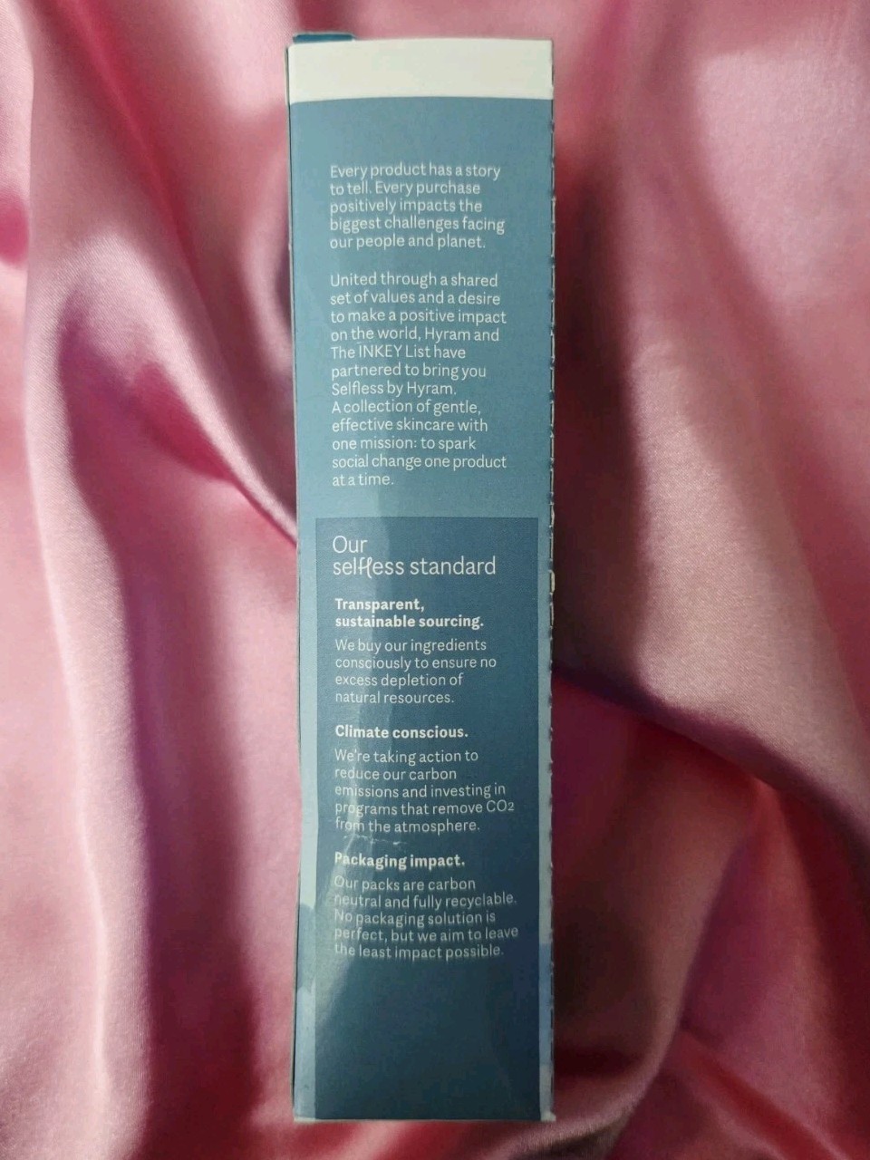 Selfless by Hyram Niacinamide & Maracuja Daily Support Moisturizer 1.7 Oz New