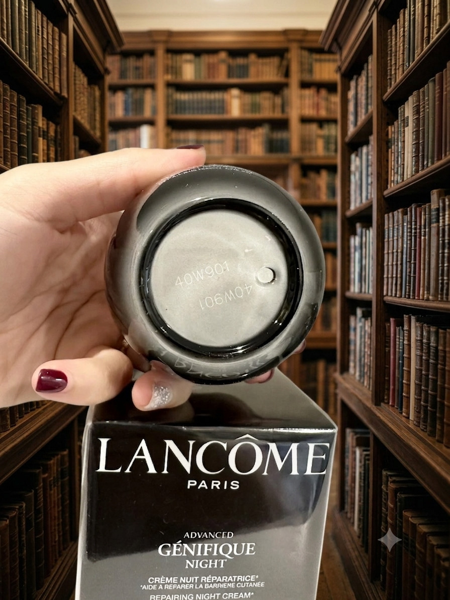 LANCOME ADVANCED GENIFIQUE NIGHT CREAM 1.7 REPAIRING NIB 100%AUTHENTIC