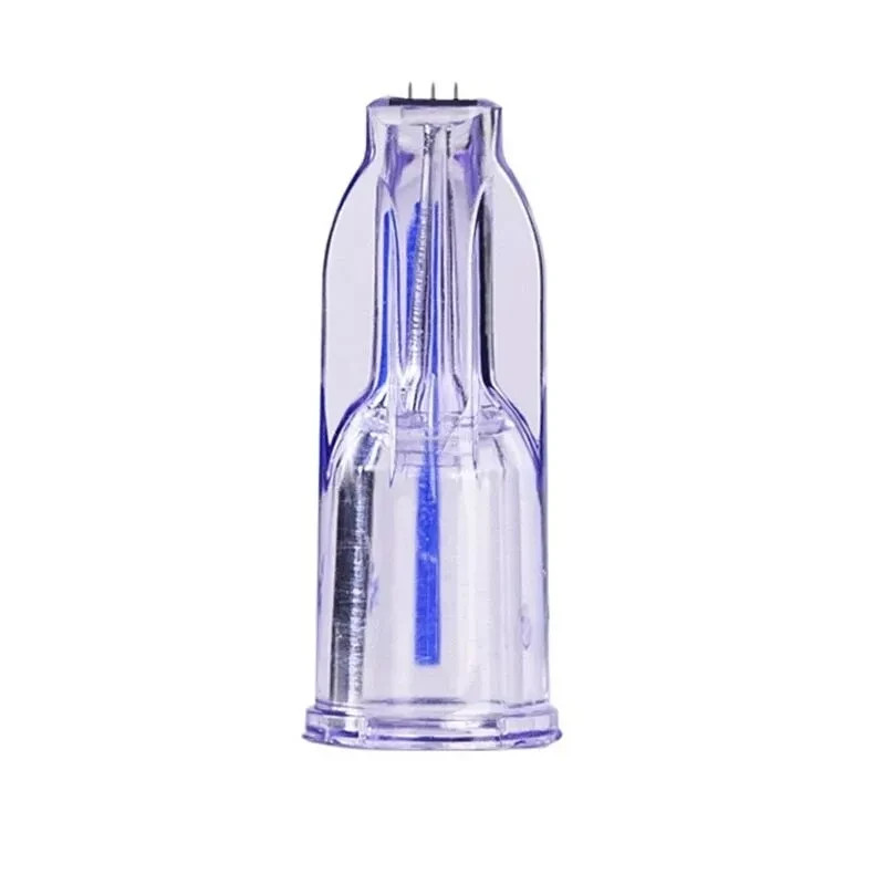 10Pcs Crystal Nanosoft Microneedle 3Pin Three Needles Anti Aging Eyes Neck Lines