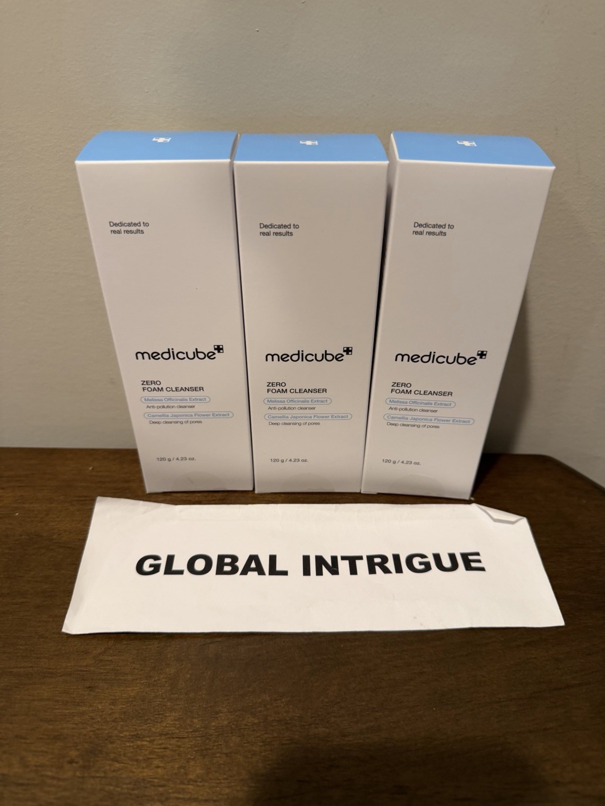Medicube Zero Foam Cleanser 120g Lot Of 3