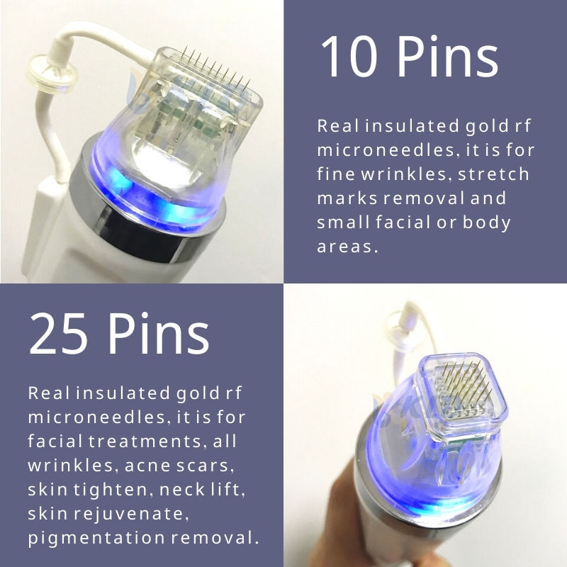 Micro Replace Pins Cartridge Tip Nano 10/25/64 Pins Gold Plated for Care Machine