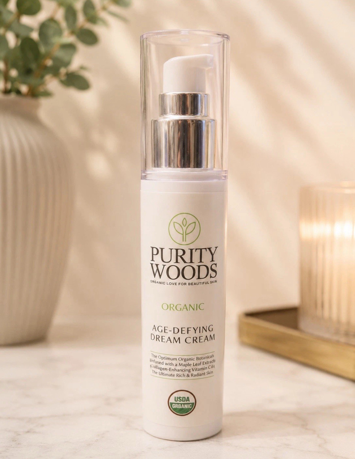Purity Woods Age Defying Dream Cream 1.7 fl oz 50 mL New Sealed