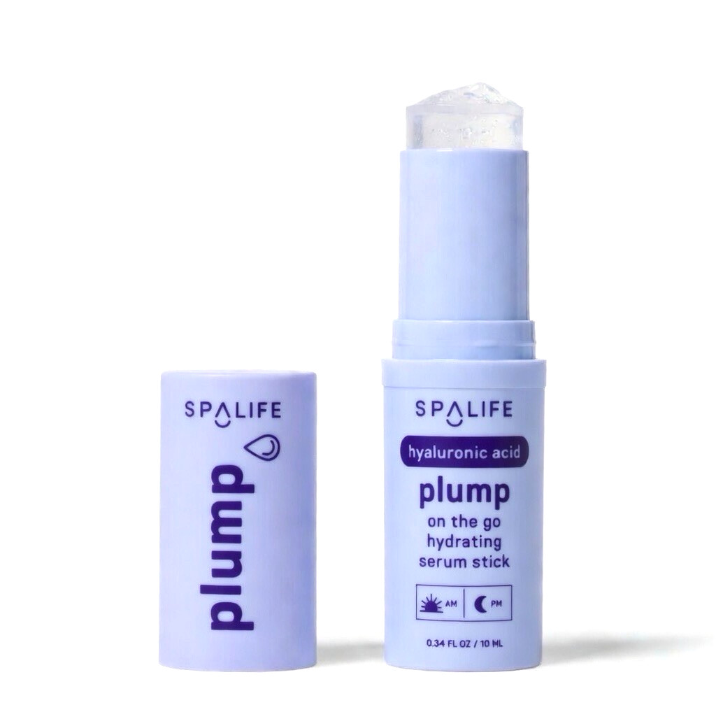 SpaLife Plump&Glow On The Go Hyaluronic Acid & Vitamin C Serum Sticks (0.24 oz)