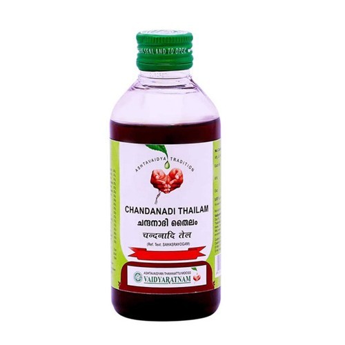 Vaidyaratnam Chandanadi Thailam 200 ML | Skin Care & Pigmentation | Free Ship