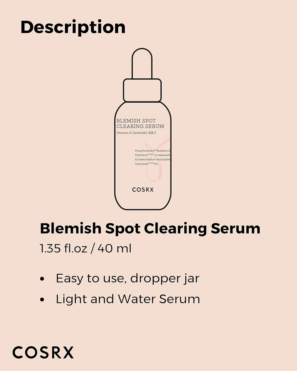 COSRX AC COLLECTION BLEMISH SPOT CLEARING SERUM 40ml
