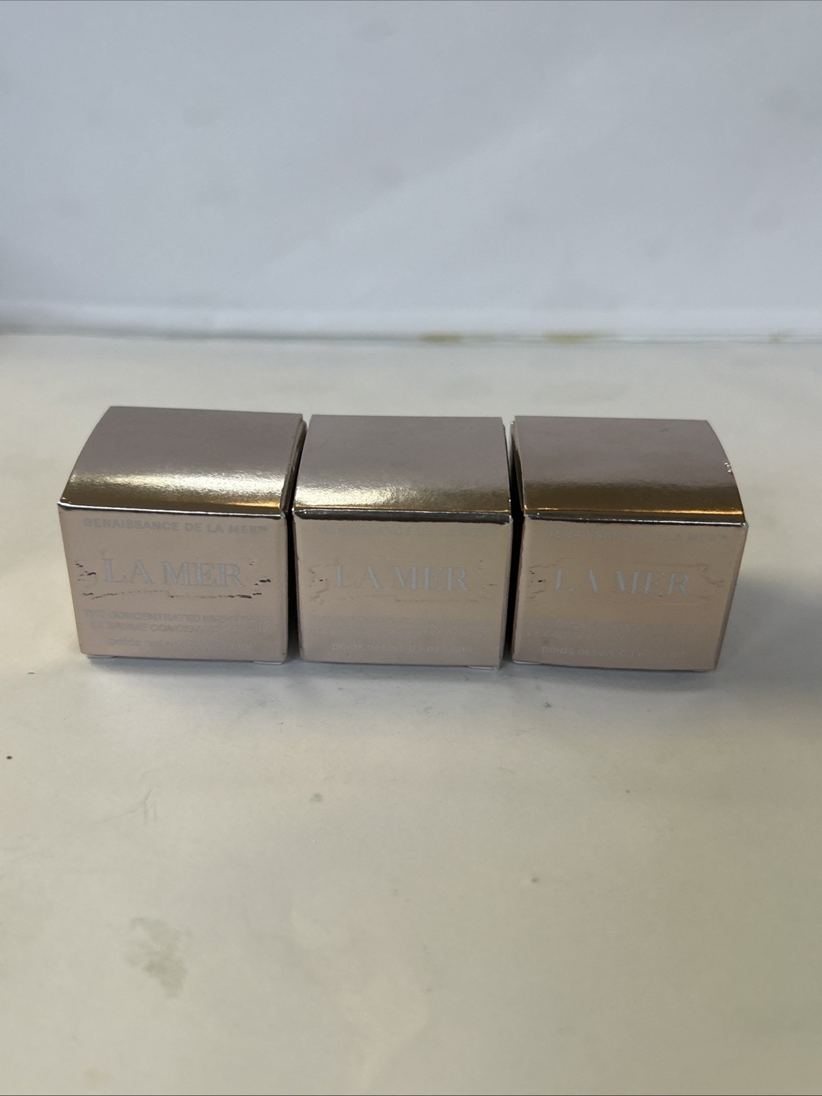 3 X La Mer Genaissance The Concentrated Night Balm 0.1 OZ/3 ML New With Box