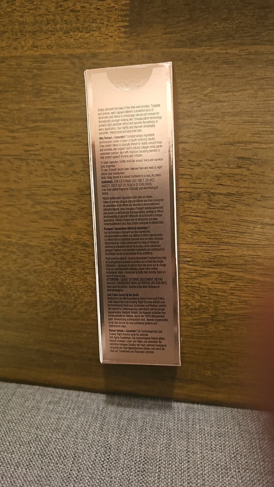 Elizabeth Arden Retinol Line Erasing Night Serum – 90 Capsules| New In Box.