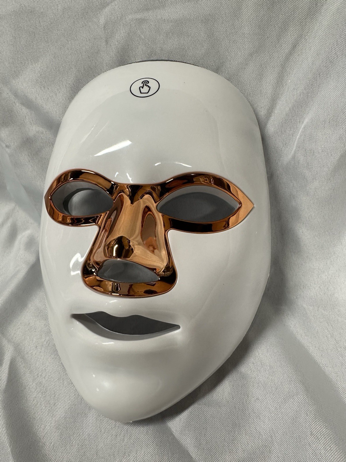 Red Light Therapy LED Face Mask Skin Care Anti Wrinkles Acne Reduction Rose Gold