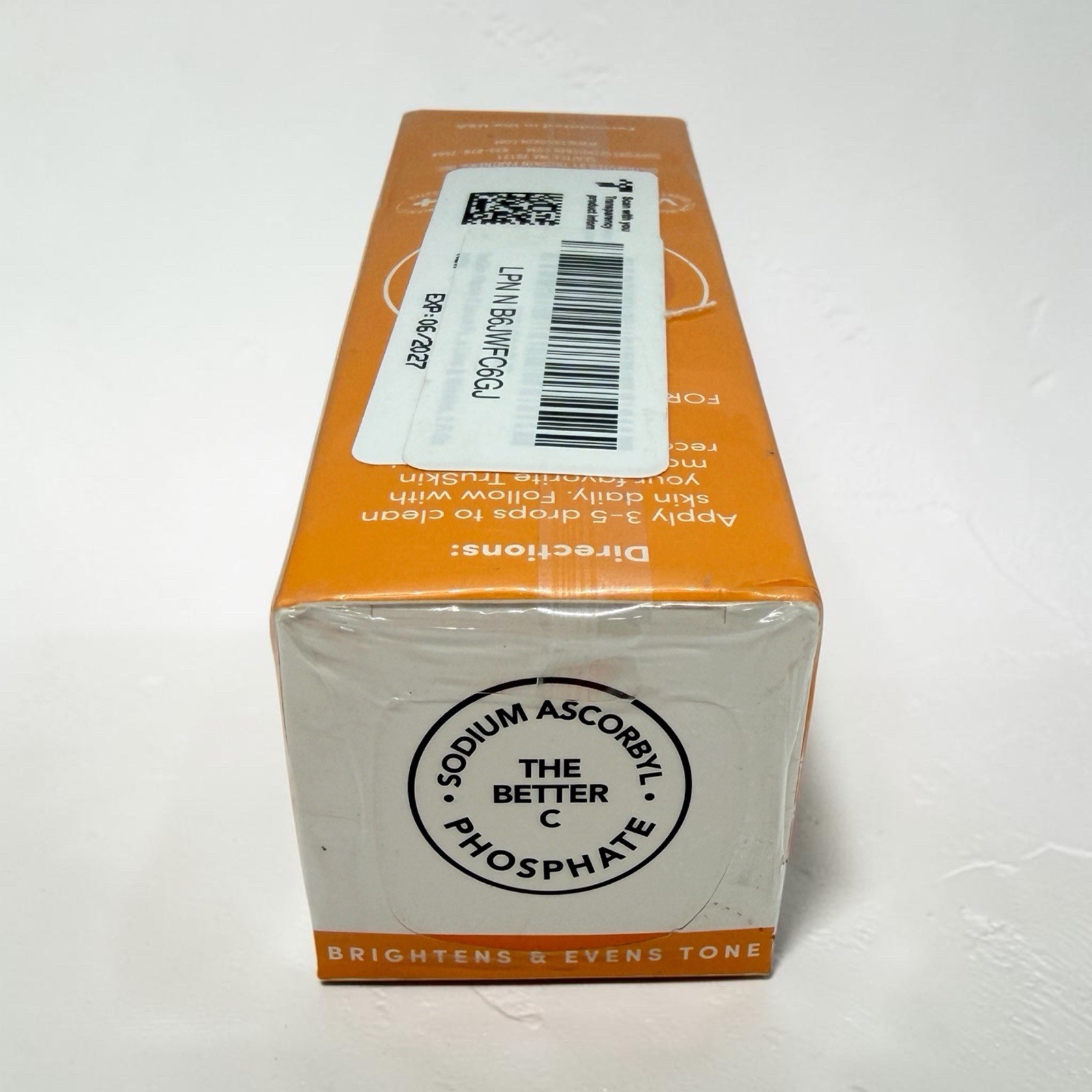 TruSkin Vitamin C Facial Serum 2 Oz 60ml Vitamin E Hyaluronic Acid NEW Sealed