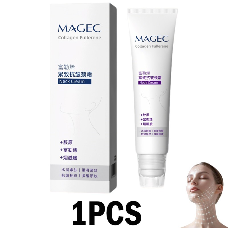 5PCS Magec Collagen Fullerene Neck Cream – Neck Skincare with Collagen