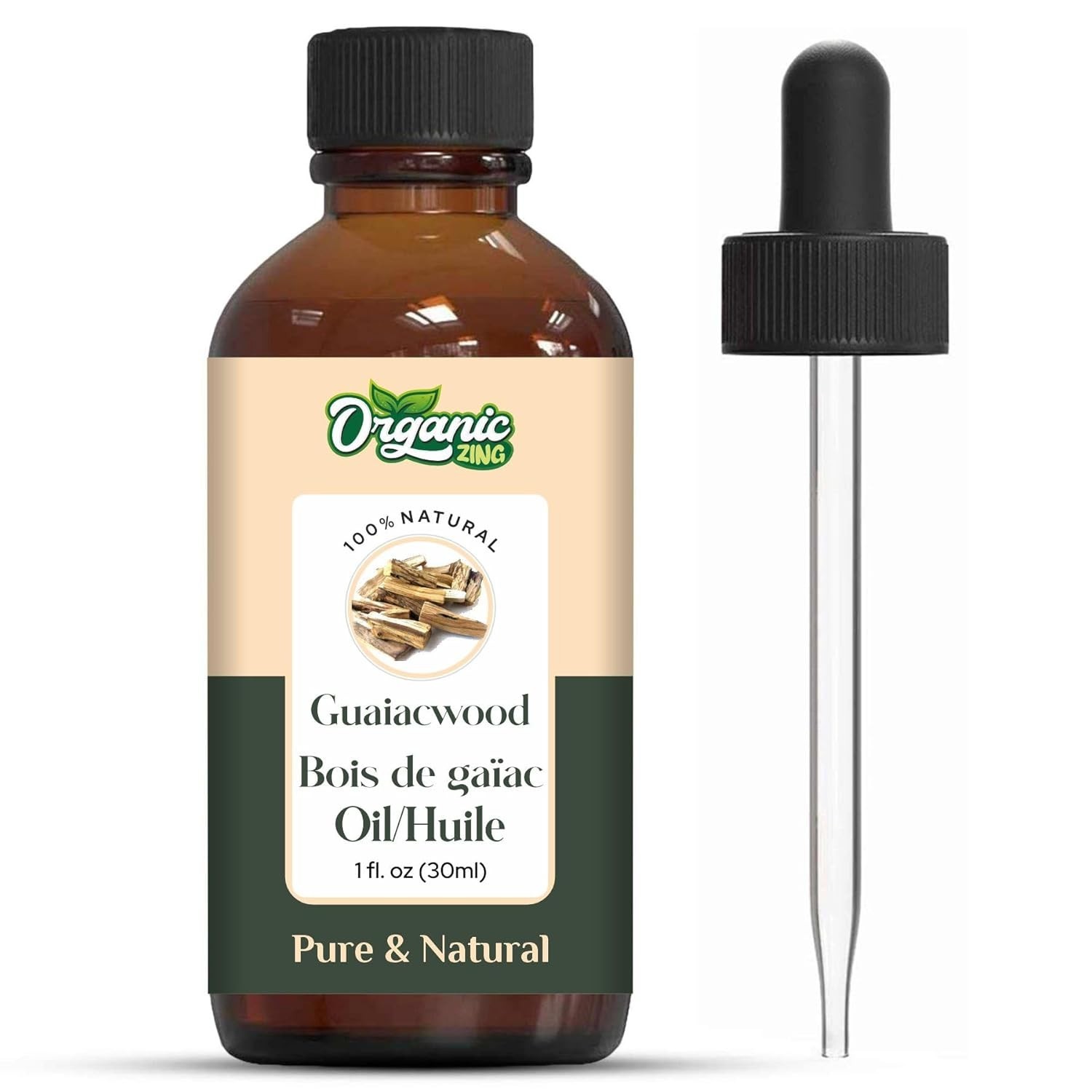 Organic Zing Guaiacwood (Bulnesia Sarmientoi) Oil 30 ml LONG EXPIRY